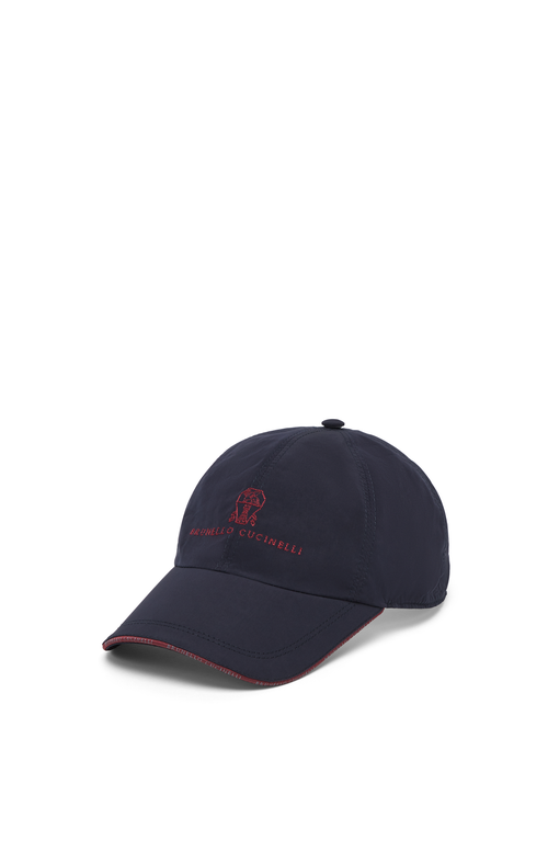 Brunello Cucinelli Water-resistant Baseball Cap In Blue