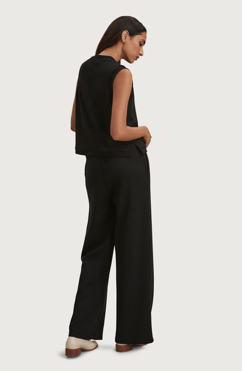 Varley Marla Button Placket Tank, Alternate, color, Black