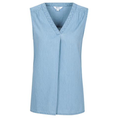Tuscany Chambray Sleeveless Shirt