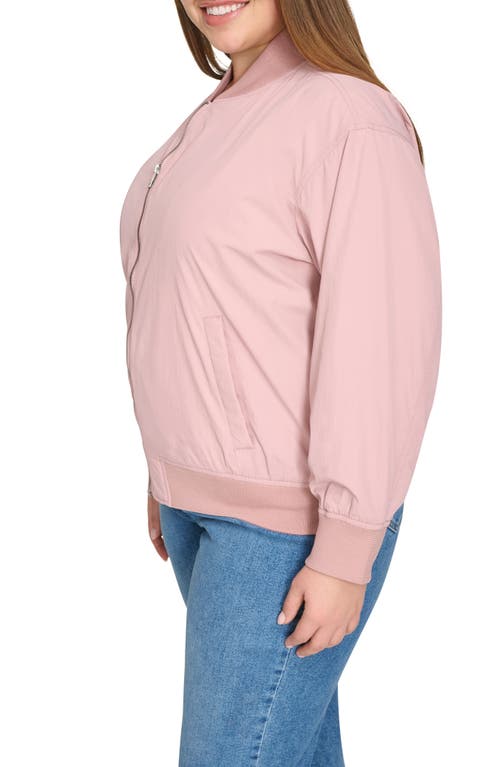 Shop Levi's Relaxed Bomber Jacket In Dusty Rose
