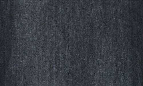 Eileen Fisher Organic Linen A-line Dress In Graphite