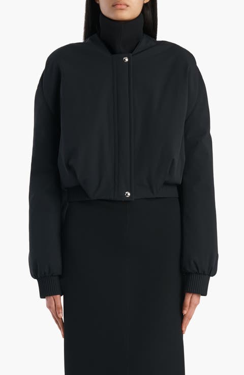 Cordan Nylon Blend Bomber Jacket