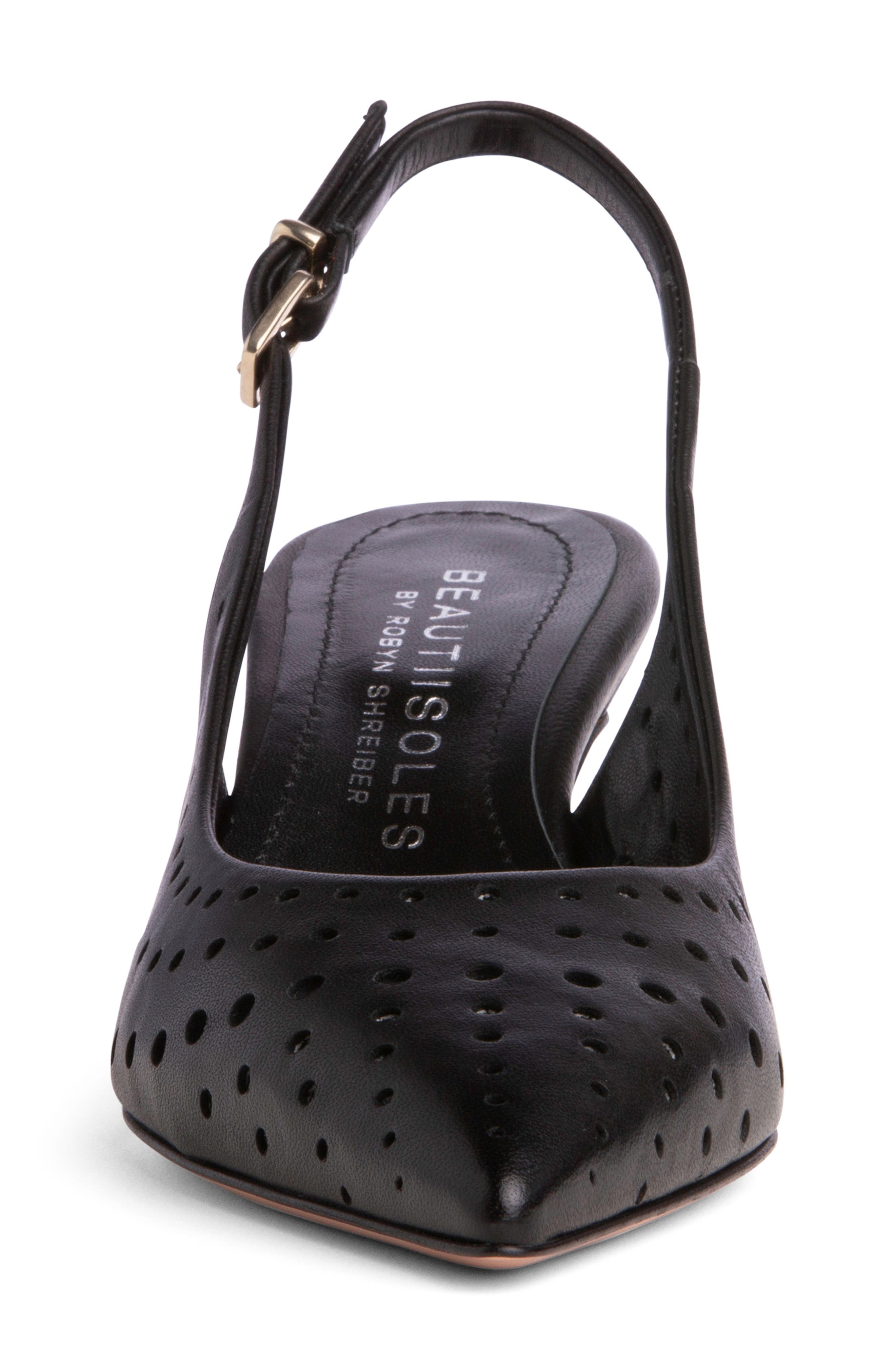 BEAUTIISOLES Flynn Slingback Pointed Toe Pump, Alternate, color, 