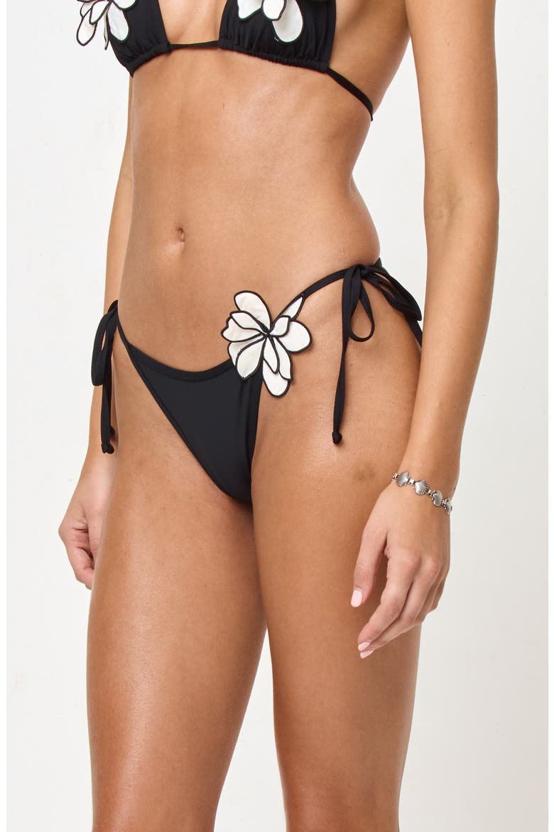 Levy Full Coverage Bikini Bottoms, Alternate, color, BLACK