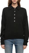 Zadig & Voltaire Soula Cashmere Polo Sweater