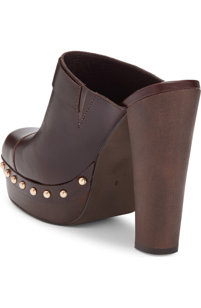 Jeffrey Campbell Confident Platform Mule, Alternate, color, Coffee Gold