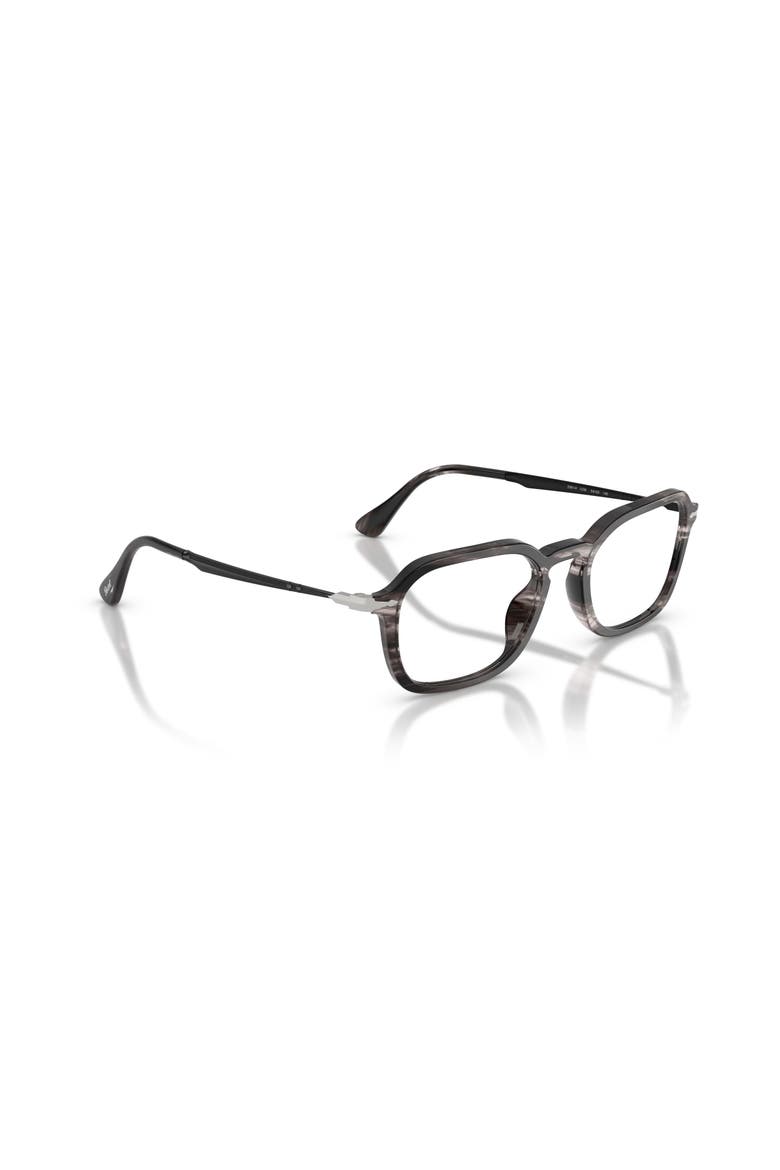 54mm Rectangle optical glasses, Alternate, color, Grey