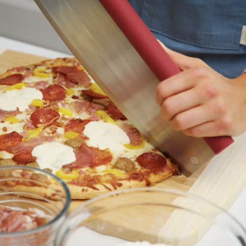 Old Stone Premium Pizza Cutter, 3.5" Cutting Wheel In Multi