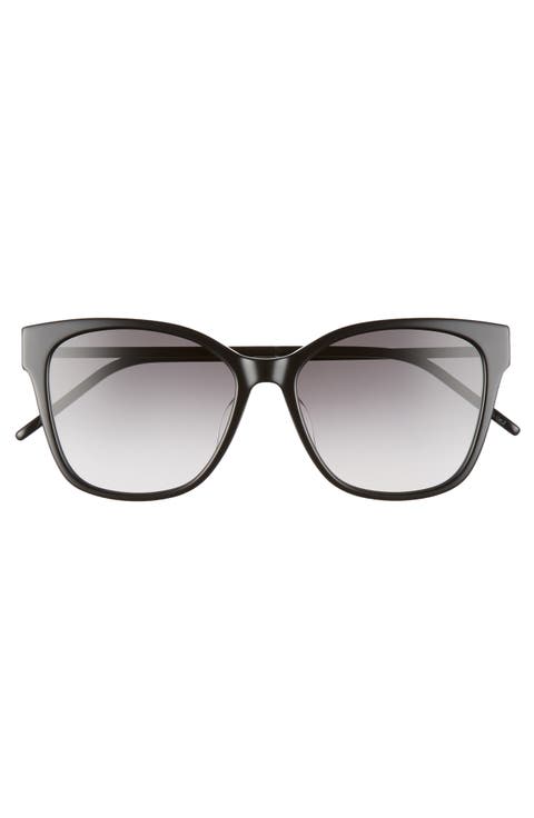 56mm Rectangular Sunglasses