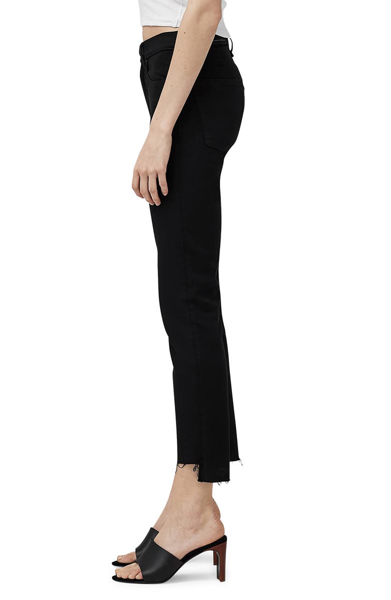 rag & bone Wren Slim Jeans, Alternate, color, Black