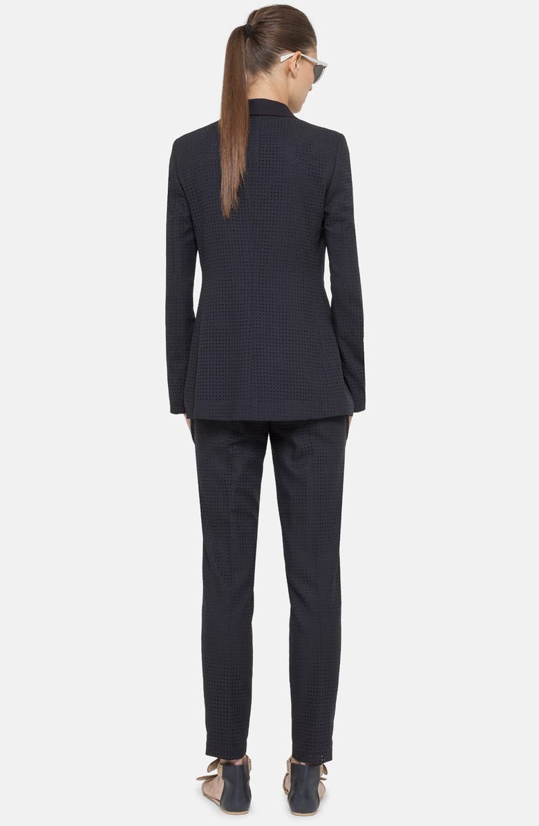 Akris punto Laser Perforated Jacket, Alternate, color, 