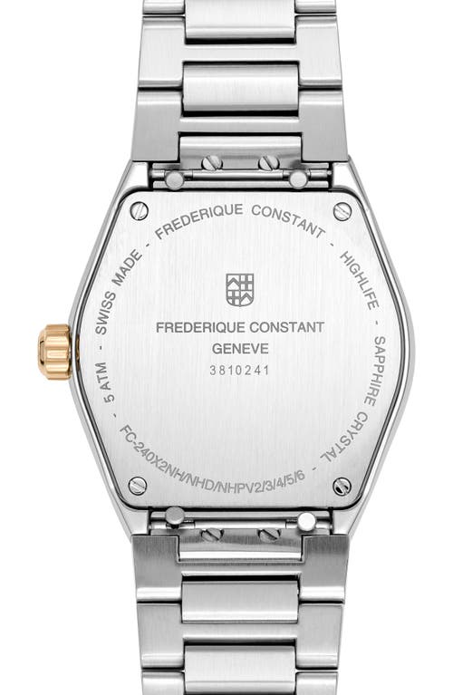 Frederique Constant Highlife Watch & Interchangeable Strap, 31mm In Two-tone