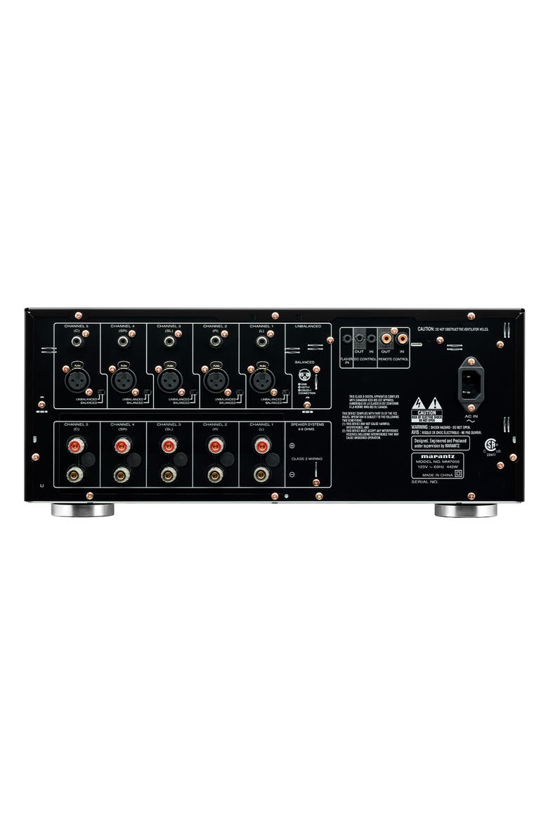 MM7055 5-Channel Home Theater Amplifier, Alternate, color, Black