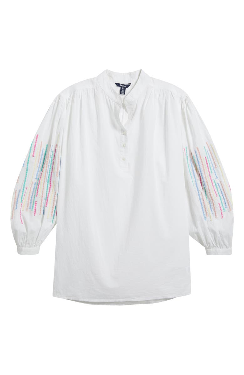 Hatley Lexi Embroidery Detail Cotton Top, Alternate, color, 
