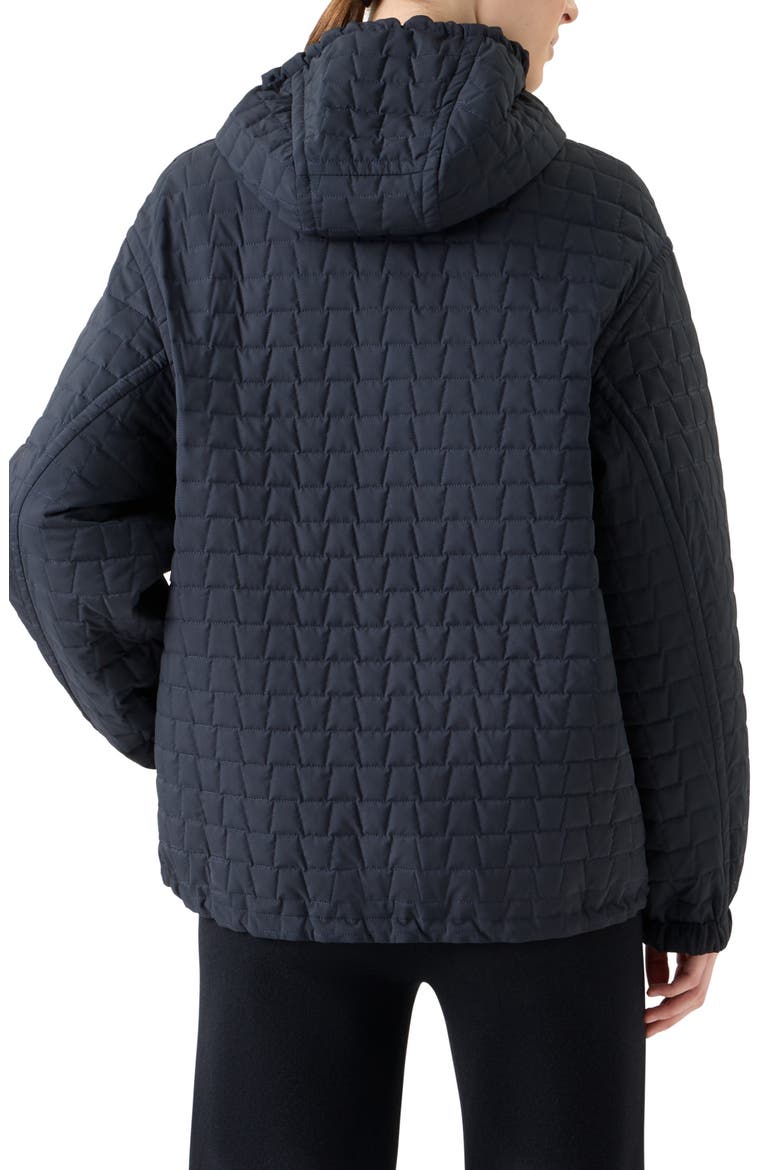 Davis Quilted Techno Taffeta Parka, Alternate, color, DENIM-BLACK