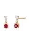 selected 18K Yellow Gold - Ruby