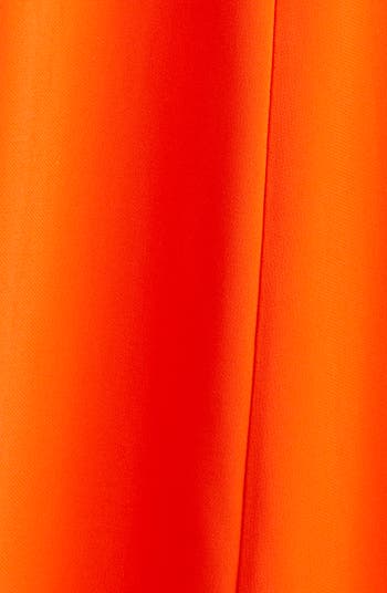 Twist Detail Cap Sleeve Stretch Cady Gown