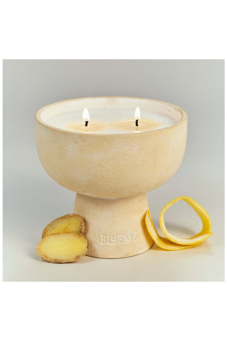 Happiness Medium Ceramic Candle, Alternate, color, NO COLOR