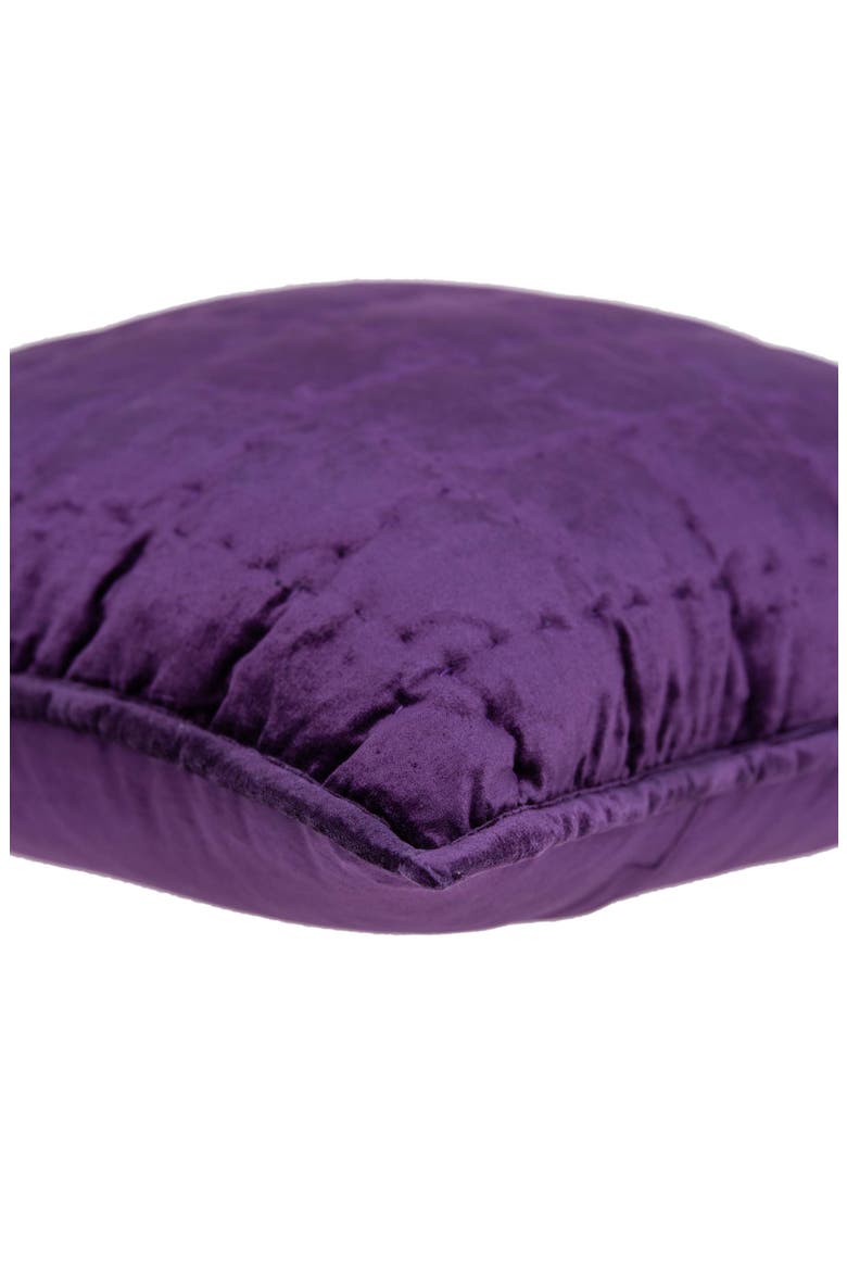 Agio Square Transitional Throw Pillow, Alternate, color, PURPLE