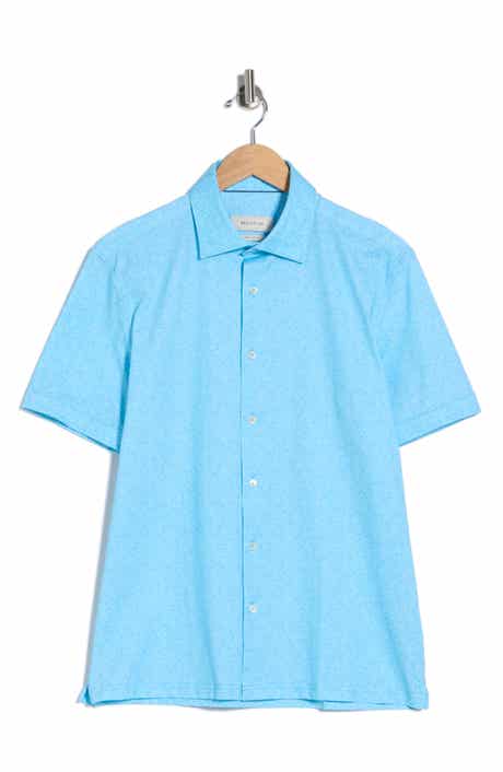 Bugatchi Short Sleeve Woven Shirt