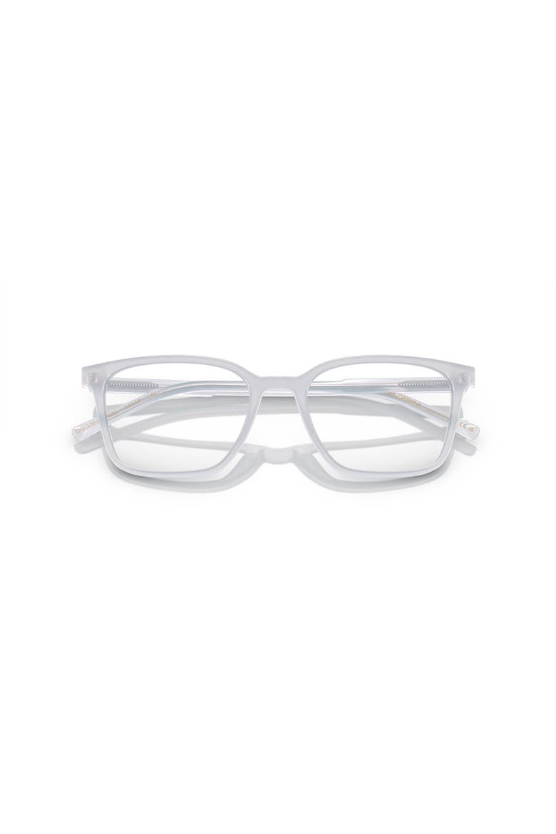 54mm Square optical glasses, Alternate, color, Transparent