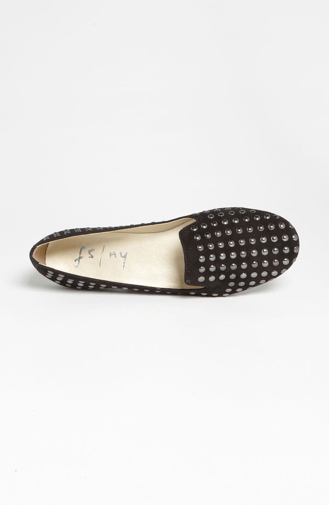 Smoking Flat, Alternate, color, BLACK SUEDE