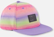 Deux par Deux Girl Flat Brim Gradient Cap