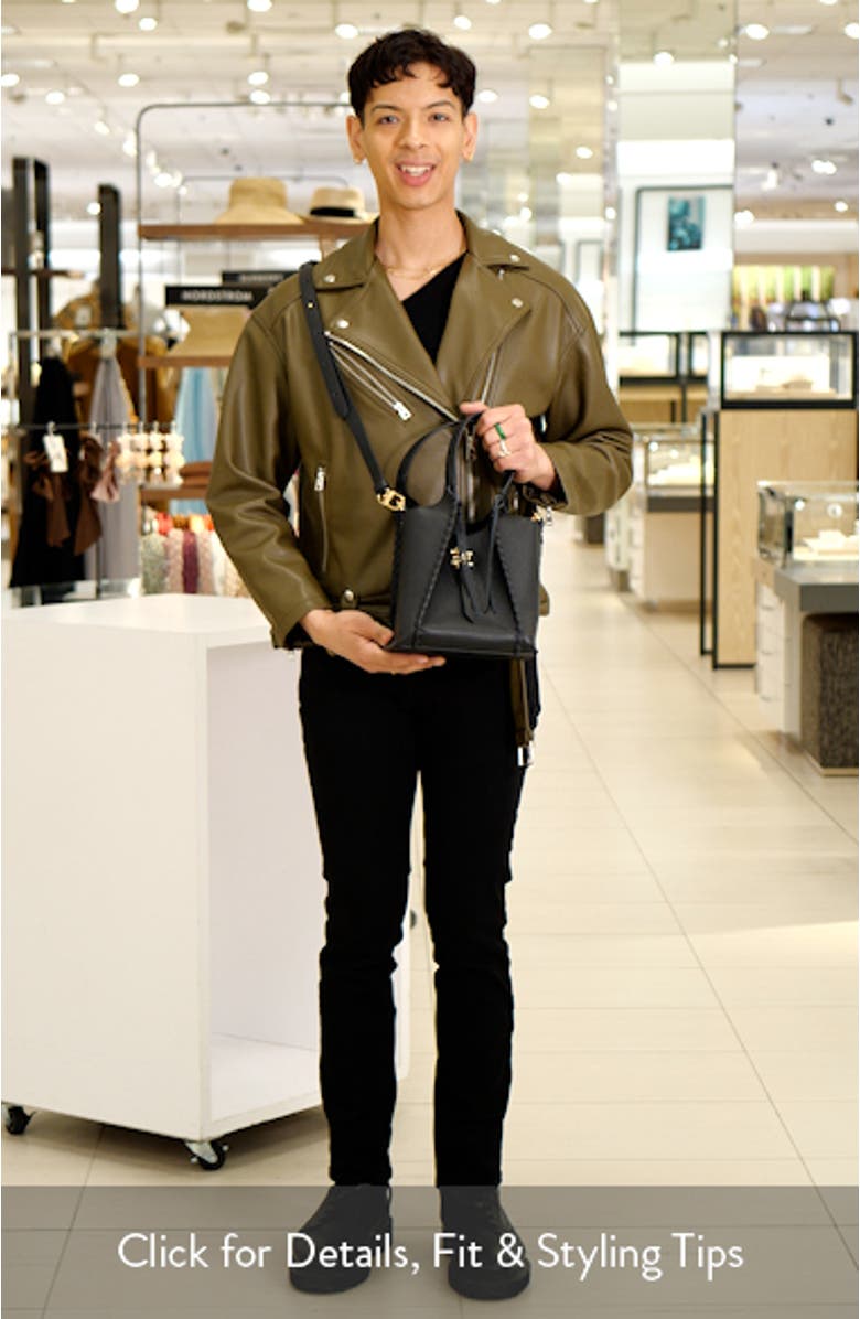 Sylvia Mini Leather Crossbody Bag, sales video thumbnail