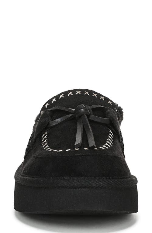 Blowfish Malibu Montreal Faux Fur Lined Slipper In Black
