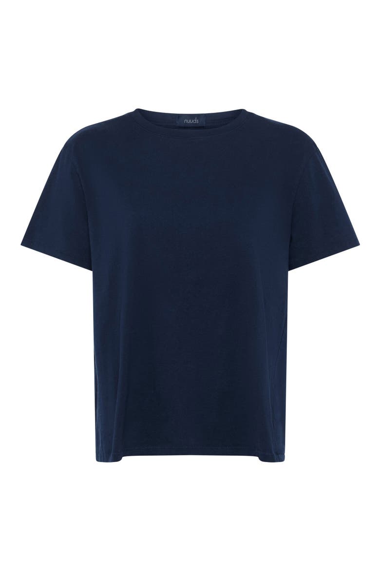 Everyday Cotton T-Shirt, Alternate, color, DARK NAVY