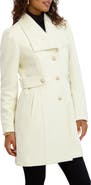 Kensie Wool Blend Long Coat