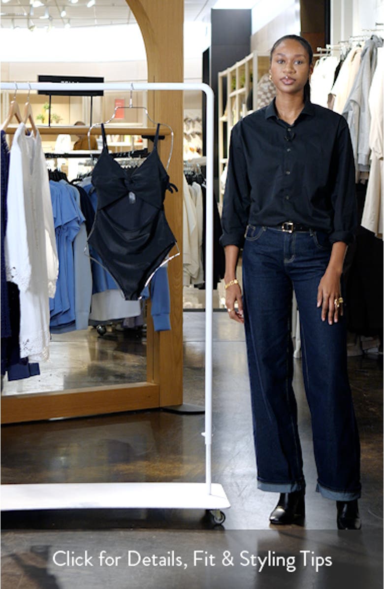 Annalisa Textured One-Piece Swimsuit, sales video thumbnail