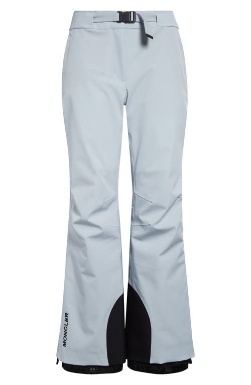 Moncler Technical Stretch Nylon Primaloft Ski Pants In Grey