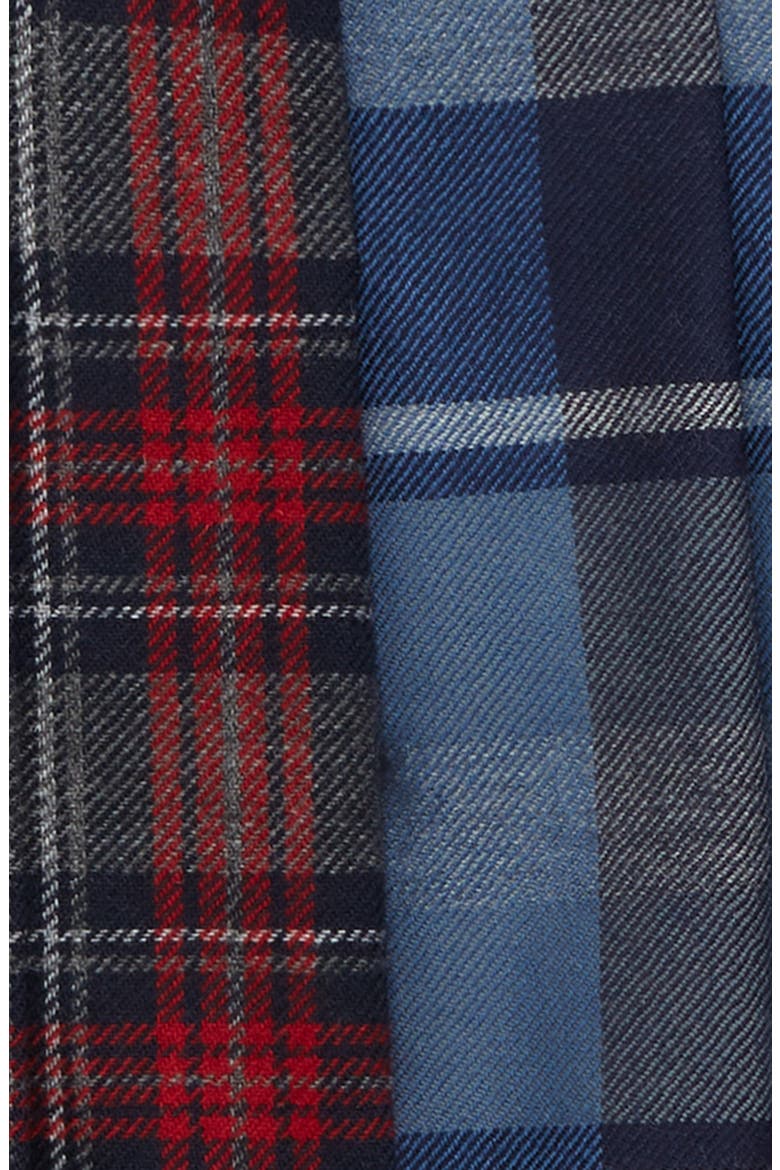 Kids' Mixed Plaid Pleated Skirt, Alternate, color, RED/ BLUE PLAID