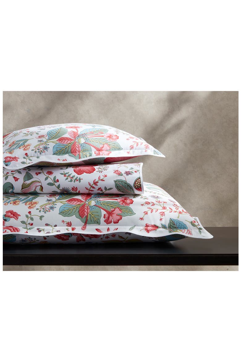 Pomegranate Duvet Cover, Alternate, color, PINK CORAL