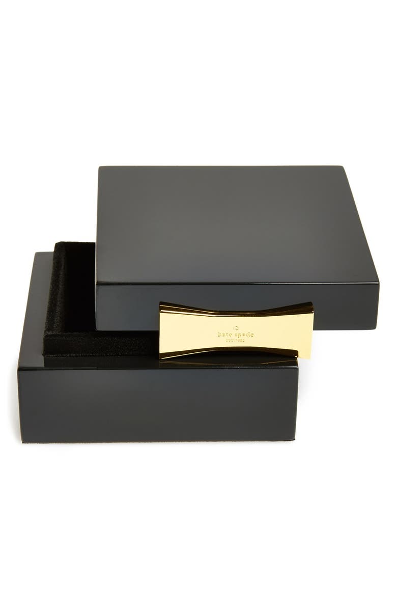 Kate Spade New York 'garden drive' square jewelry box, Alternate, color,
