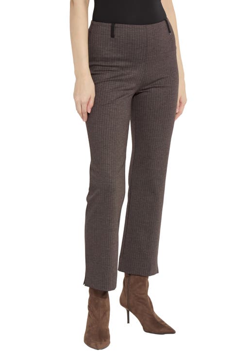 Plaid Baby Boot Ankle Pants
