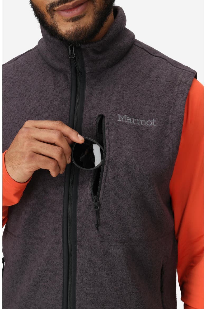 Drop Line Vest, Alternate, color, BLACK HEATHER