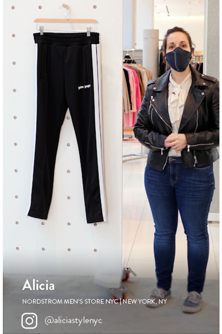 Women's Stripe Logo Track Pants video