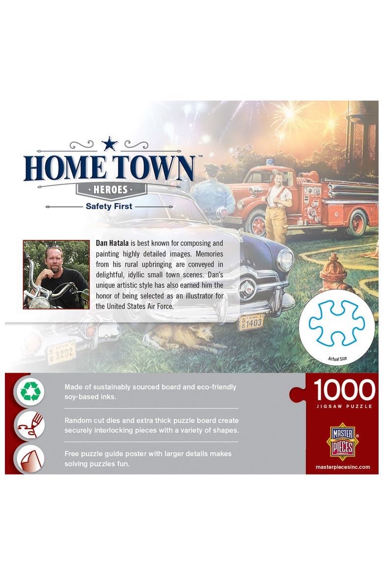 Safety First 1000 Piece Jigsaw Puzzle, Alternate, color, Multicolor