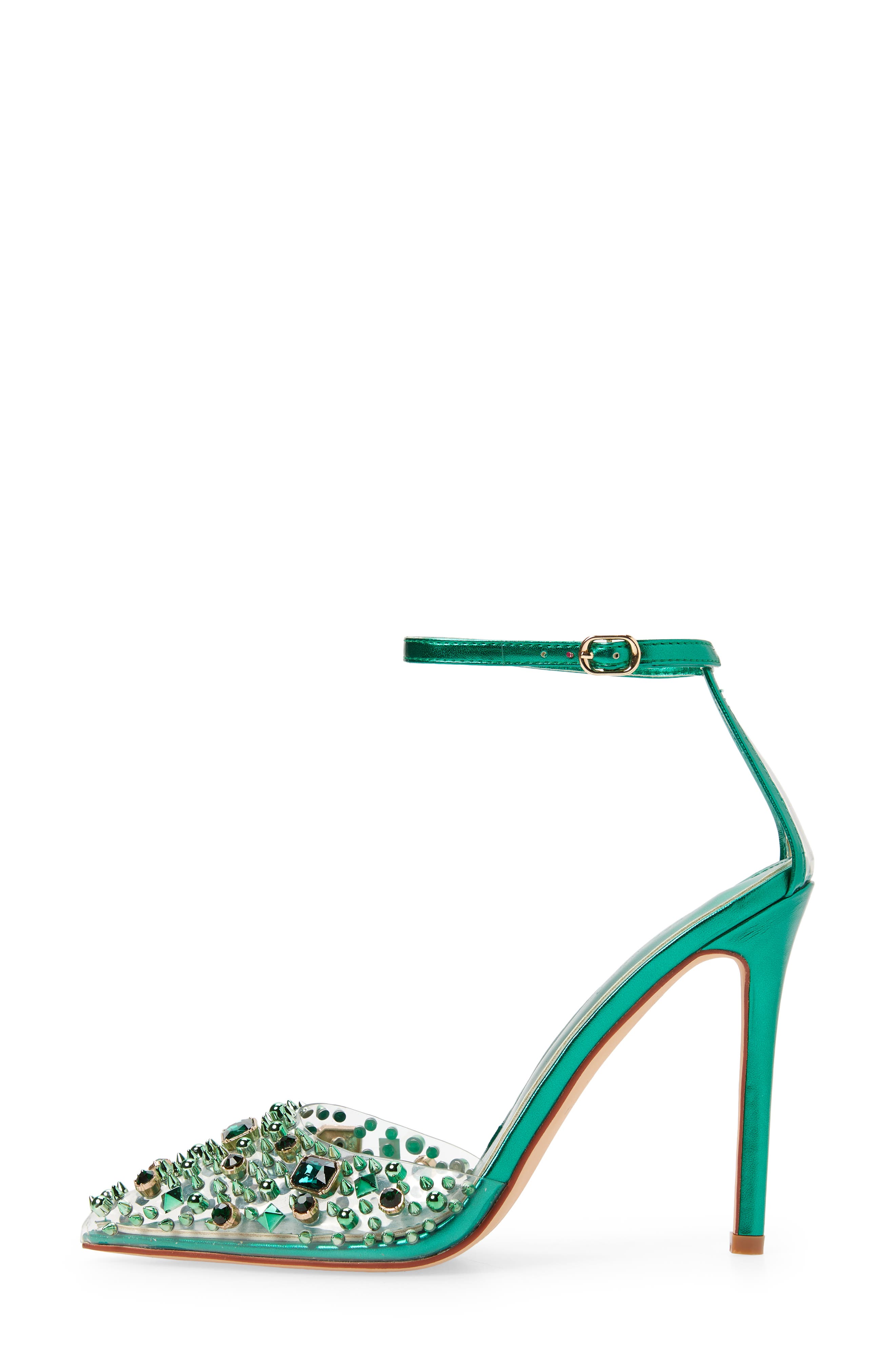 Popstar Sandal, Alternate, color, EMERALD