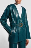 AS by DF Jasper Recycled Leather Coat