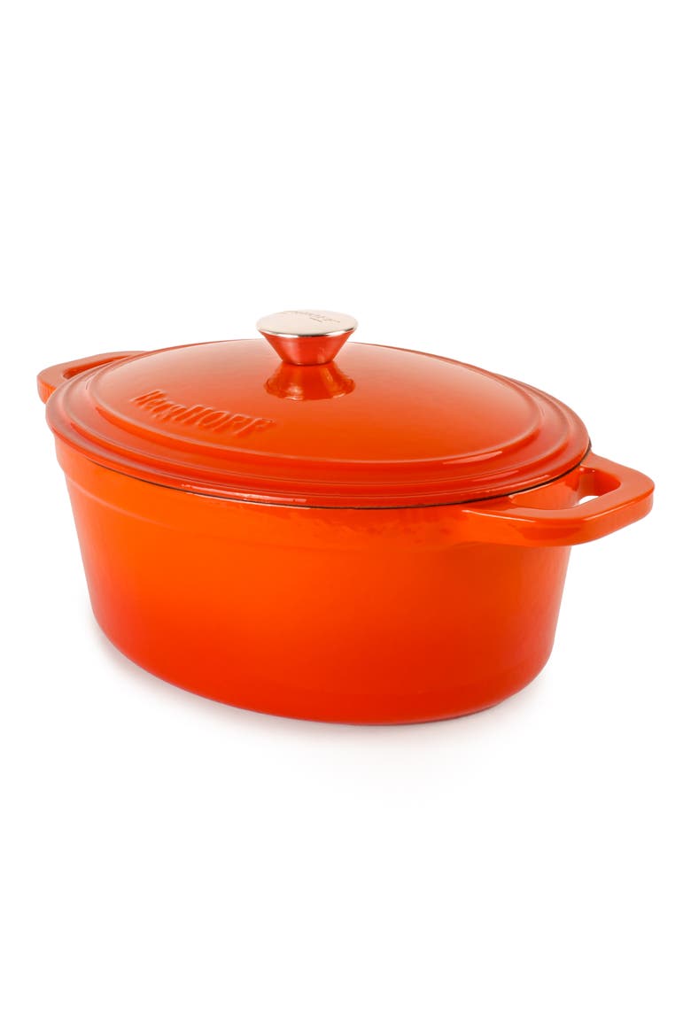 Neo 4-Piece Cast Iron Cookware, Alternate, color, ORANGE