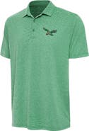 ANTIGUA Men's Antigua Heather Kelly Green Philadelphia Eagles  Scheme Polo