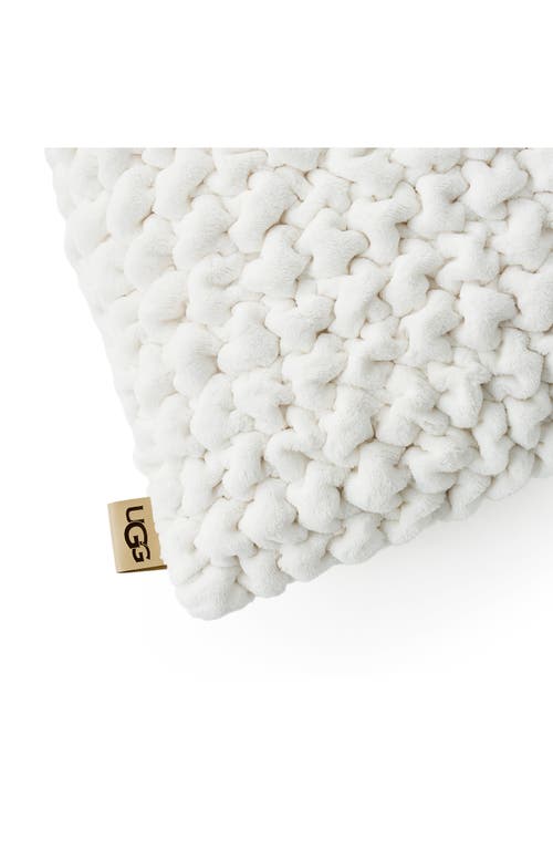 Ugg(r) Coco Puff Accent Pillow In Snow