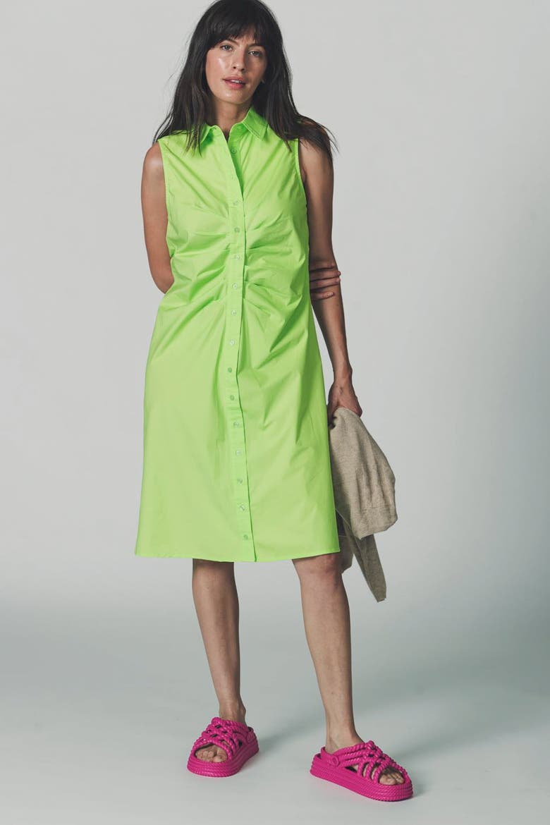 The Ashley Dress, Alternate, color, Lime