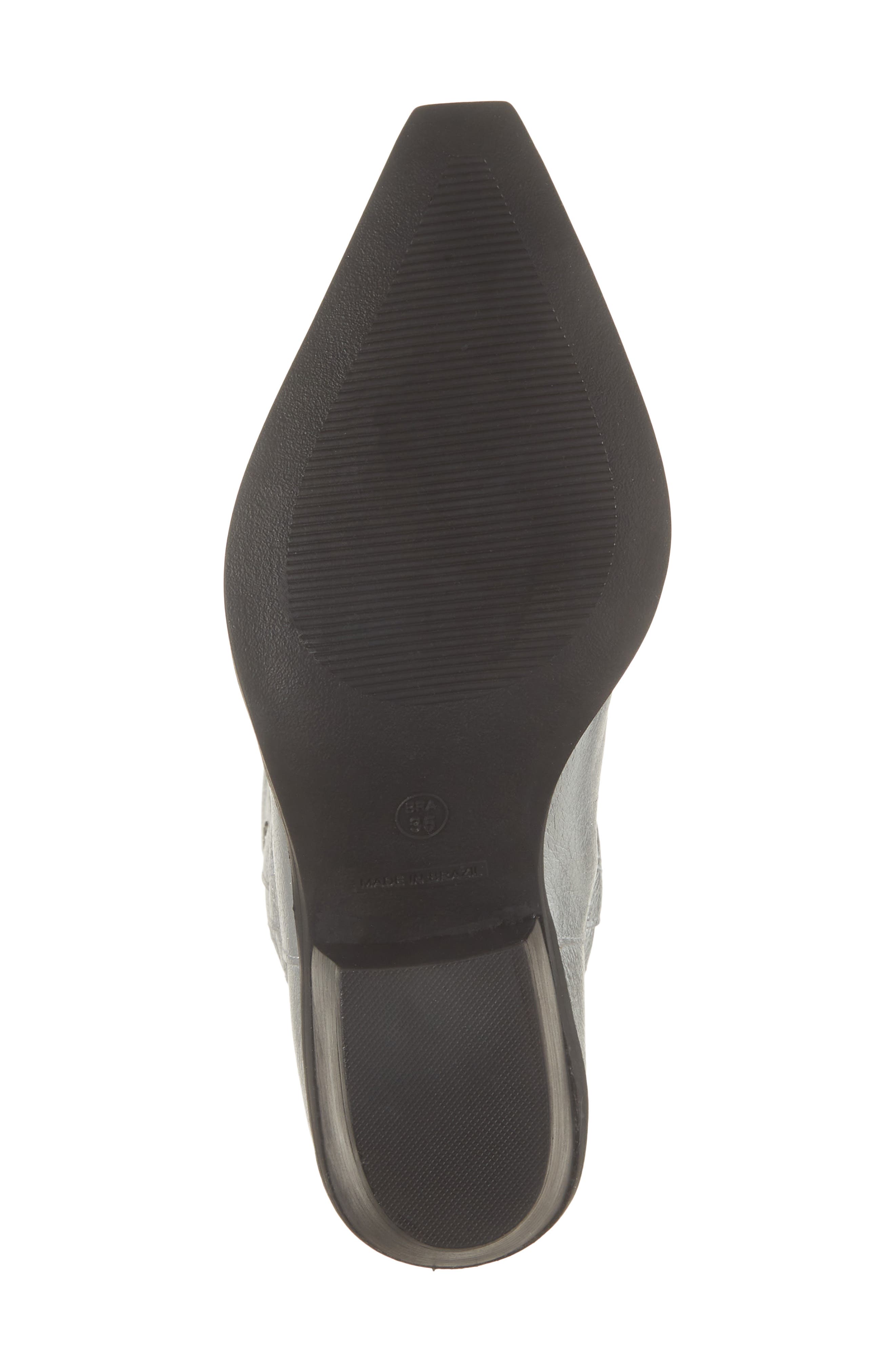 Bottero Metallic Western Boot, Alternate, color, 
