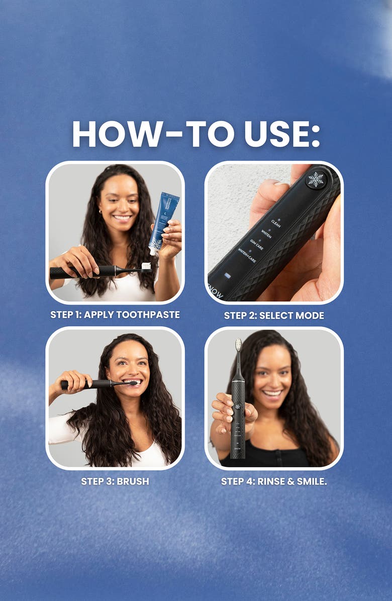 SNOW Advanced Teeth Whitening LED Toothbrush, Alternate, color, 