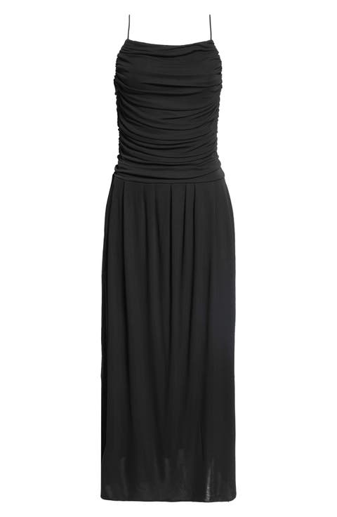 Reese Ruched Sleeveless Maxi Dress