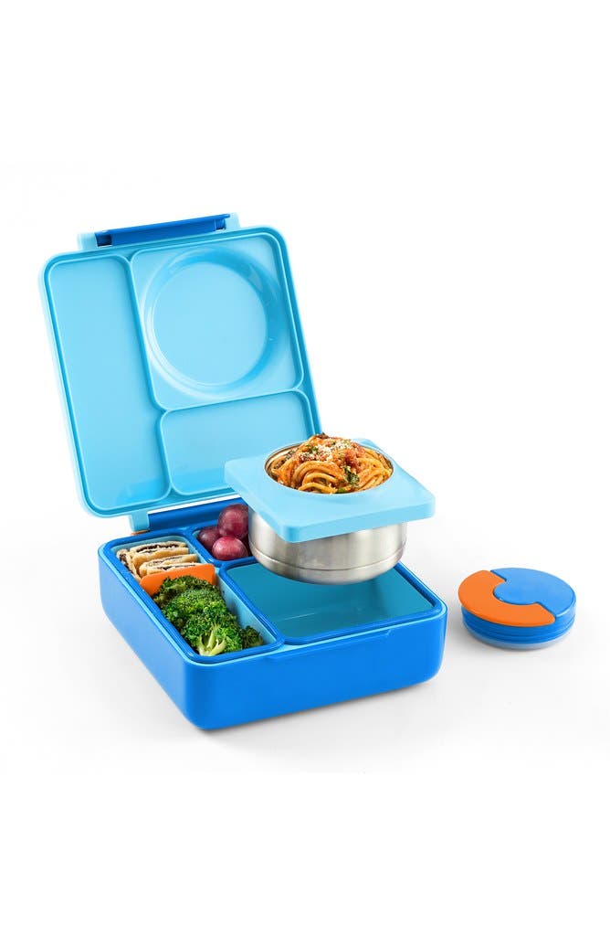 OMIE Box Bento Lunch Box for Kids in Blue Sky 